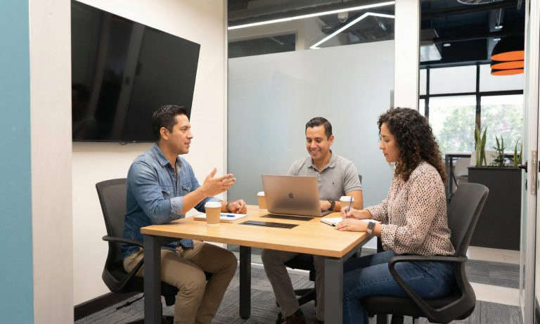 Reuniones productivas en ambientes profesionales