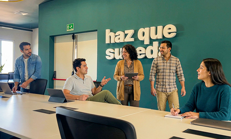 Salas preparadas para reuniones clave